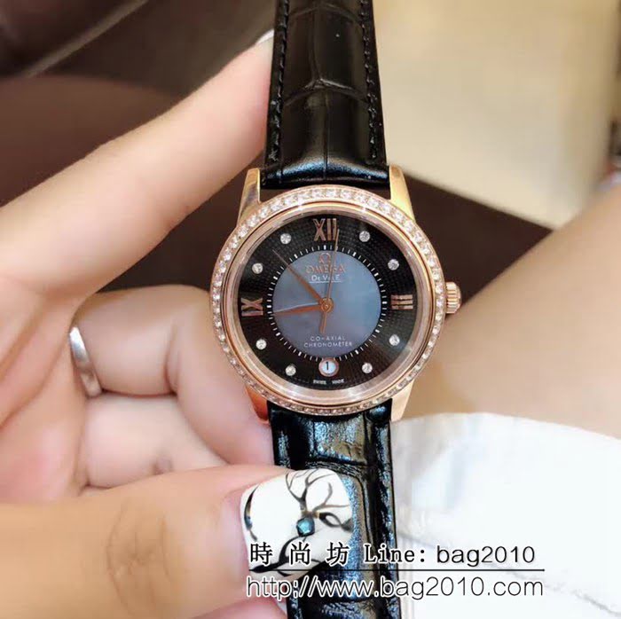 歐米茄OMEGA 蝶飛最新女神單品 簡約時尚女士腕表 WSS0919